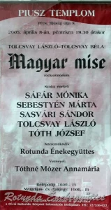 2005-04-08 Magyar Mise, Pécs