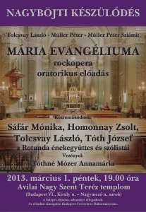 2013-03-01 Mária Evangéliuma