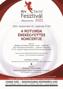 2021-09-12 Ars Sacra Fesztivál - Válogatás magyar szerzők és Mozart műveiből